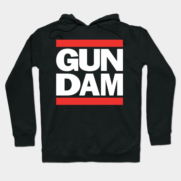 GUN DAM Hoodie by EasterlyArt